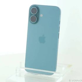 〔中古品〕 iPhone16 128GB ティール MYDV3J／A SIMフリー【198】