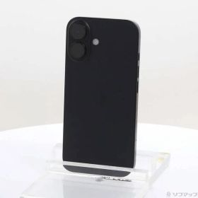 〔中古品〕 iPhone16 128GB ブラック MYDQ3J／A SIMフリー【198】