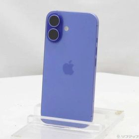 〔中古品〕 iPhone16 128GB ウルトラマリン MYDU3J／A SIMフリー【297】
