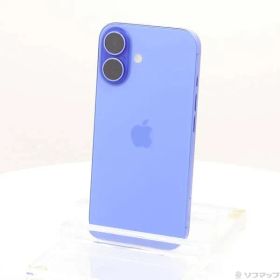 〔中古品〕 iPhone16 128GB ウルトラマリン MYDU3J／A SIMフリー【305】