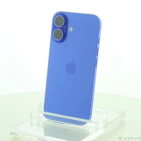 〔中古品〕 iPhone16 128GB ウルトラマリン MYDU3J／A SIMフリー【262】