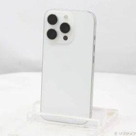 〔中古品〕 iPhone16 Pro 128GB ホワイトチタニウム MYMW3J／A SIMフリー【348】