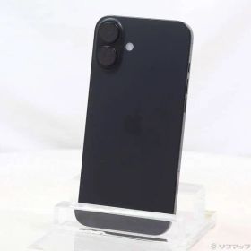 〔中古品〕 iPhone16 Plus 256GB ブラック MXVG3J／A SIMフリー【377】