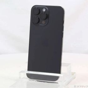 〔中古品〕 iPhone16 Pro Max 256GB ブラックチタニウム MYWG3J／A SIMフリー【276】