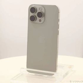 〔中古品〕 iPhone16 Pro Max 256GB ナチュラルチタニウム MYWK3J／A SIMフリー【262】