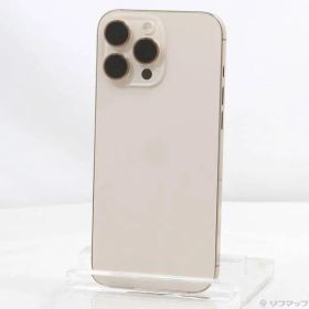〔中古品〕 iPhone16 Pro Max 256GB デザートチタニウム MYWJ3J／A SIMフリー【269】