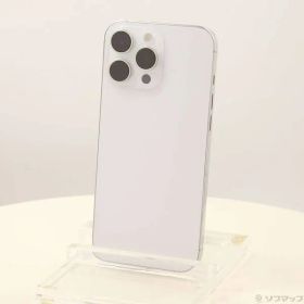 〔中古品〕 iPhone16 Pro Max 256GB ホワイトチタニウム MYWH3J／A SIMフリー【258】