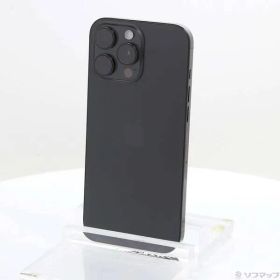 〔中古品〕 iPhone16 Pro Max 256GB ブラックチタニウム MYWG3J／A SIMフリー【344】