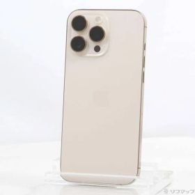 〔中古品〕 iPhone16 Pro Max 256GB デザートチタニウム MYWJ3J／A SIMフリー【258】