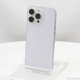 〔中古品〕 iPhone16 Pro Max 256GB ホワイトチタニウム MYWH3J／A SIMフリー【262】