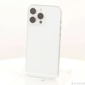 〔中古品〕 iPhone16 Pro Max 256GB ホワイトチタニウム MYWH3J／A SIMフリー【196】