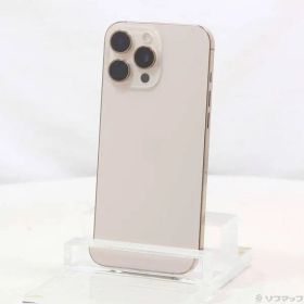 〔中古品〕 iPhone16 Pro Max 512GB デザートチタニウム MYWN3J／A SIMフリー【297】