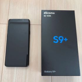 docomo Galaxy S9+ ブラック SIMロック解除済み 訳あり
