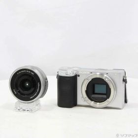 【中古】SONY(ソニー) α6400 ILCE-6400L パワーズームレンズキット シルバー 【348-ud】