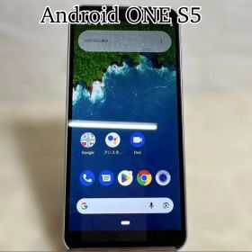 【動作品】Android one S5-SH クールシルバー