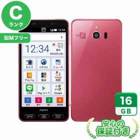 【ポイント5倍】SIMフリー シンプルスマホ3 509SH ピンク16GB 本体[Cランク] Androidスマホ 中古 送料無料 当社3ヶ月保証