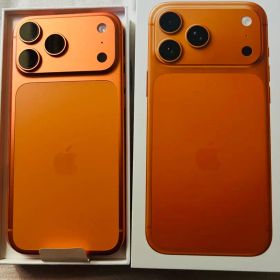 Apple iPhone 17promax 本体 オレンジ