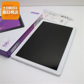 新品同様 801LV Lenovo TAB5 ホワイト スマホ 本体 白ロム 中古 あすつく 土日祝発送OK