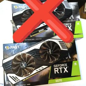 Palit GeForce RTX 2070 箱付きジャンク