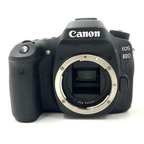【全額返金保証】【最速発送】Canon デジタル一眼 EOS 80D ボディ ブラック 美品 動作確認済