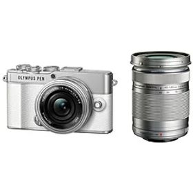 OLYMPUS(オリンパス) OLYMPUS PEN E-P7 EZダブルズームキット ミラーレス一眼カメラ ホワイト ［ズームレンズ+ズームレンズ］ [振込不可] [代引不可]