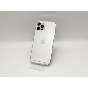 【中古】Apple au 【SIMロック解除済み】 iPhone 12 Pro 128GB シルバー MGM63J/A【福岡天神】保証期間１ヶ月【ランクC】