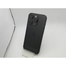 【中古】Apple docomo 【SIMフリー】 iPhone 15 Pro 128GB ブラックチタニウム MTU73J/A【新橋烏森通り】保証期間１ヶ月【ランクC】