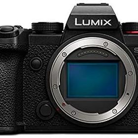 【中古】（非常に良い）パナソニック フルサイズ ミラーレス一眼カメラ ルミックス S5 ボディ 小型 軽量モデル ブラック DC-S5-K