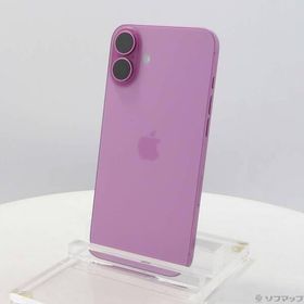 〔中古〕Apple(アップル) iPhone16 Plus 128GB ピンク 3N345J／A SIMフリー〔344-ud〕