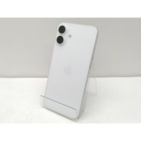 【中古】Apple 国内版 【SIMフリー】 iPhone 16 Plus 128GB ホワイト MXVC3J/A【仙台イービーンズ】保証期間１ヶ月【ランクA】