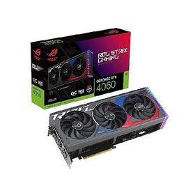 ASUS ROG STRIX GeForce RTX 4060 OC Edition ゲーミンググラフィックカード (PCIe 4.0 8GB GDDR6 DLSS 3 HDMI 2.1a DisplayPort 1.4a)_並行輸入