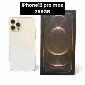 iPhone12 pro max 256GB ゴールド 背面ヒビあり