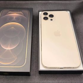 【美品】Apple iPhone 12 promax gold 128GB