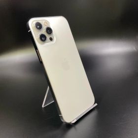 iPhone 12 Pro Max 128GB シルバー au SIMフリー 白ロム 動作確認済 77%【全額返金保証】【最速発送】
