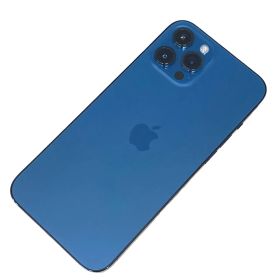iPhone12 Pro Max 256GB パシフィックブルー MGD23J/A ドコモ○判定 SIMロック解除済 【中古】 12511R33