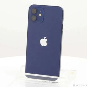 〔中古品〕 iPhone12 64GB ブルー MGHR3J／A SIMフリー【262】