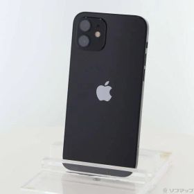 〔中古品〕 iPhone12 128GB ブラック MGHU3J／A SIMフリー【262】