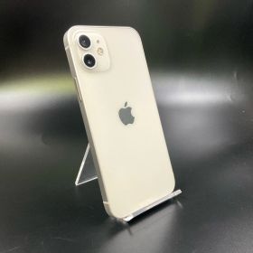 iPhone 12 128GB ホワイト au 白ロム【難有】 85%【最速発送】