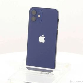 〔中古品〕 iPhone12 128GB ブルー MGHX3J／A SIMフリー【269】