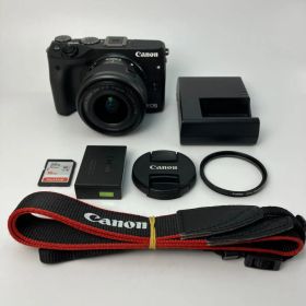 【返品保証・動作確認済】 Canon EOS M3 + EF-M 15-45mm F3.5-6.3 IS STM