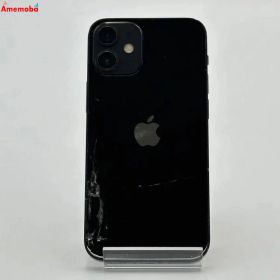 【中古】iPhone12 mini 64GB ブラック NGA03J/A Apple版SIMフリー ジャンク