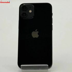 【中古】iPhone12 mini 128GB ブラック MGDJ3J/A AU版SIMフリー ジャンク品