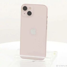 【中古】Apple(アップル) iPhone13 128GB ピンク MLNE3J／A SIMフリー 【258-ud】
