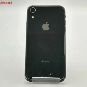 【中古】iPhoneXR 128GB ブラック MT0G2J/A SoftBank版SIMフリー ジャンク品