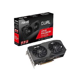 ASUS Dual AMD Radeon(TM) RX 6600 8GB GDDR6 ゲーミンググラフィックスカード (AMD RDNA(TM) 2、PCIe 4.0、8GB GDDR6メモリ、HDMI 2.1、DisplayPort 1_並行輸入