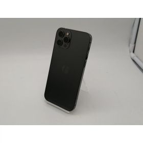 【中古】Apple au 【SIMロック解除済み】 iPhone 12 Pro 256GB グラファイト MGM93J/A【札幌南2条】保証期間1週間【ランクC】