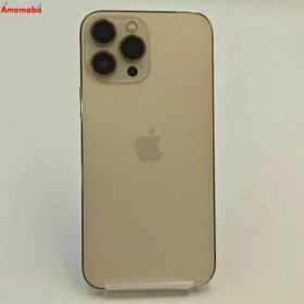 【中古】iPhone13 Pro Max 128GB ゴールド MLJ63J/A AU版SIMフリー ジャン