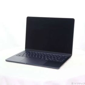〔中古品〕 MacBook Air 13.6-inch Mid-2022 MLY33J／A Apple M2 8コアCPU_8コアGPU 8GB SSD256GB ミッドナイト 〔15.7 Sequoia〕【348】
