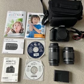 Canon EOS Kiss X8i レンズ2つデジタル一眼レフカメラ