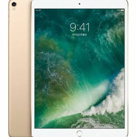 【中古】【安心保証】 iPad Pro 10.5インチ 第1世代[512GB] セルラー au ゴールド
